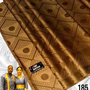 BAZIN SUPER YIMA– Largeur 182 cm – Haute Qualité – Brillance & Élégance