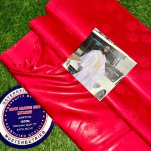 Bazin Super Magnum Gold XXXXL – Gesinner (Largeur 162 cm)